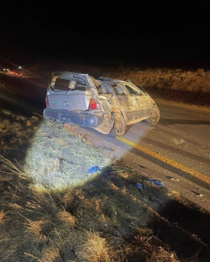 Muere pareja en accidente en la Junta