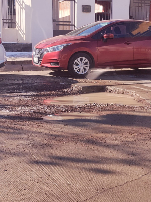 &iexcl;Ha Caray que bache! lleva ya tres meses