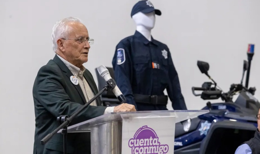 Equipan a policía municipal de Cuauhtémoc
