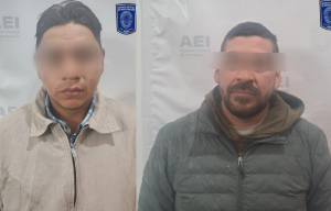 Detienen a dos hombres golpeadores de mujeres