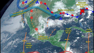 Ingresa el frente fr&iacute;o 2; prev&eacute;n vientos y chubascos aislados