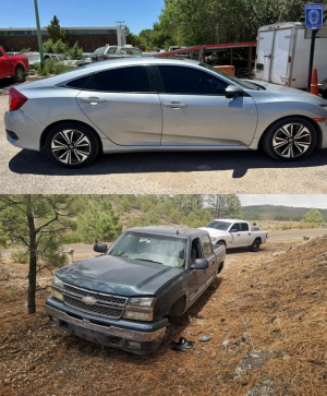 Recupera AEI Occidente pick up y autom&oacute;vil sed&aacute;n robados