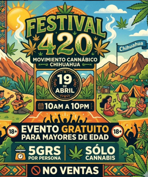 Festejan D&iacute;a Mundial de la Marihuana