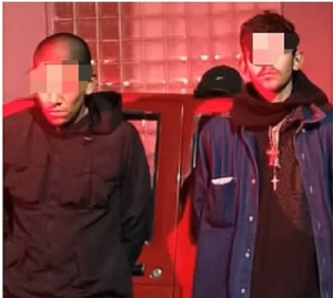 Capturan a dos robacoches con cristal