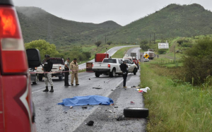 Fuerte accidente en la carretera Chihuahua-Cuauhtemoc