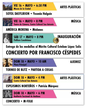 Presentan programa del Festival de las Tres Culturas 2025