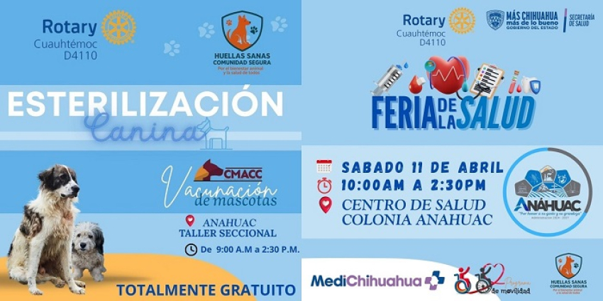 Se invita a la Feria de la Salud en Anáhuac