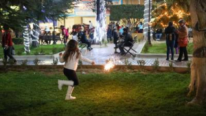Este martes encendido de luces en la plaza principal