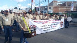 Celebran con desfile del D&iacute;a del Trabajo con participaci&oacute;n de sindicatos