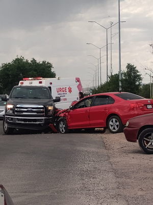 accidente en el Blvd Fernando Baeza