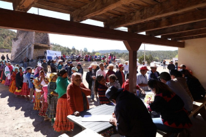 Llevan 12 toneladas de alimento a la sierra tarahumara