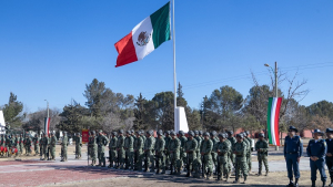 Celebran el 112&deg; aniversario del Ej&eacute;rcito Mexicano, en Cuauht&eacute;moc