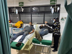 Apoya IMSS a brigadistas en los incendios en Madera