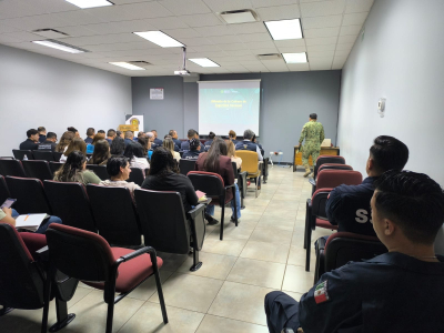 Personal de Seguridad Pública participa en curso sobre Cultura de Seguridad Nacional