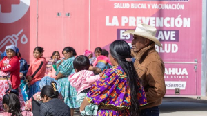 Brindan apoyo con alimentos a familias ind&iacute;genas