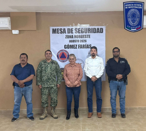 Fortalecen la seguridad en Gomez Farias