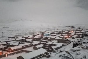 Hoy ingresa frente frio 32 con vientos fuertes y posible aguanieve en la sierra