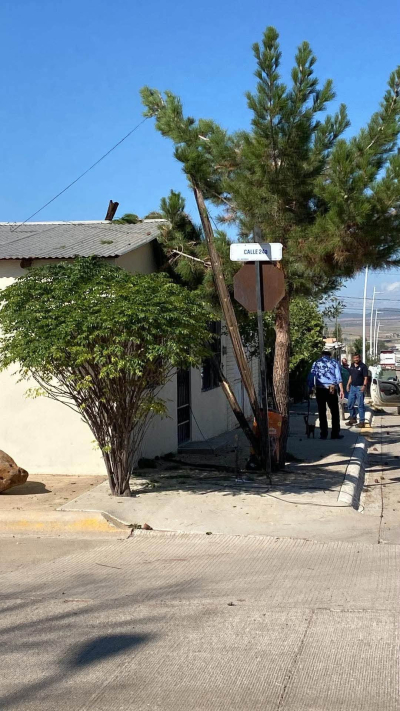 Auto fantasma causa daños en la colonia Reforma