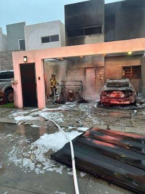 Explota casa en fraccionamiento Livanova