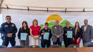 Reconocen a polic&iacute;as en K9, PASMI y Programas Preventivos