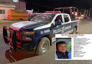 Informan sobre identidad de victima colateral en Madera