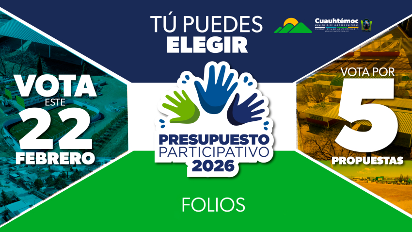 Todo listo para la consulta del presupuesto participativo