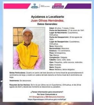 Identifican al hombre atropellado en la carretera a Chihuahua
