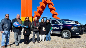 Recibe municipio de Cuauht&eacute;moc, dos patrullas equipadas con tecnolog&iacute;a de punta, por parte del Estado