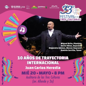 Hoy Juan Carlos Heredia en el festival de las 3 culturas
