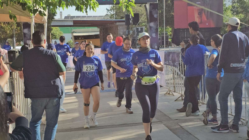 Un éxito la carrera de autismo en la capital