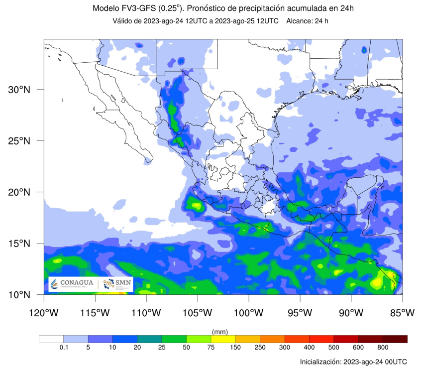 Pronostican lluvias por el monzón en Cuauhtémoc