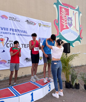 Gabriel Avi&ntilde;a obtiene el bronce en la 9&ordf; Copa de Atletismo en Tepic