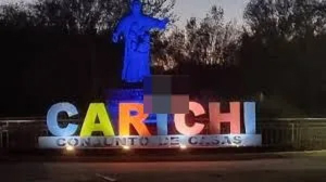 Reportan hallazgo de cabeza humana en las letras tur&iacute;sticas de Carich&iacute;
