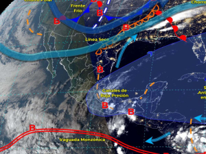 Hoy entra un nuevo frente frio a la region