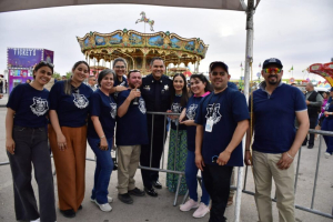 Festejan a elementos con la Feria del Polic&iacute;a 2024