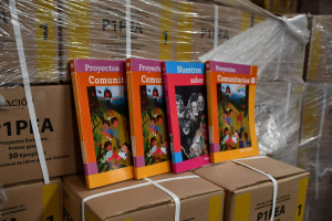 Llegan los libros de texto a Cuauht&eacute;moc, distribuyen 4 millones en la entidad