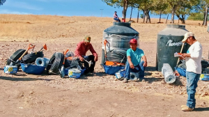 Benefician a 120 familias ind&iacute;genas de Carich&iacute; con apoyos alimenticios, materiales y herramientas agr&iacute;colas