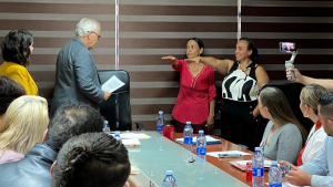 Toma protesta Alicia Acosta como Presidenta Seccional de L&aacute;zaro C&aacute;rdenas