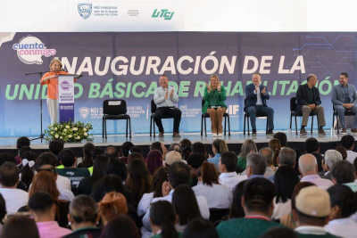 Inaugura Maru Campos la UBR más grande en Juarez