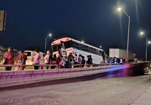 Accidente de cami&oacute;n maquilero deja lesionados de gravedad