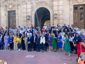 Asisti&oacute; tesorera Paty Ramirez al foro de tesoreros de municipios