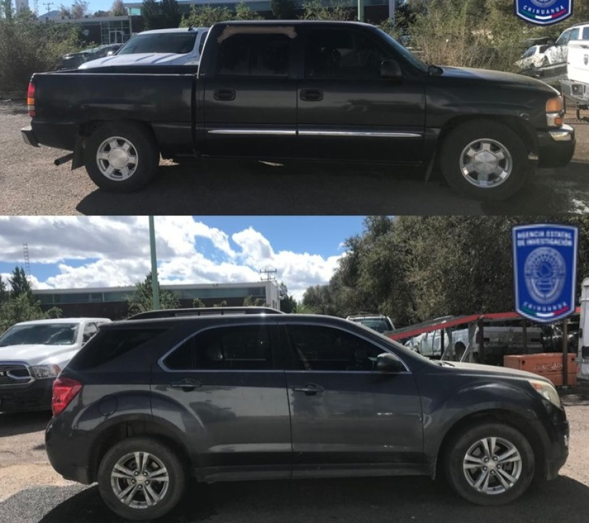 Asegura AEI dos veh&iacute;culos que contaban con reporte de robo, uno de ellos en Miami