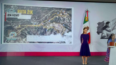 Exhorta Claudia Sheinbaum apoyar el deporte rarámuri