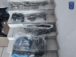 Decomisan en Moris fusil, balas y 30 kilogramos de mariguana