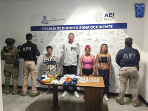 Descubren picadero en la Reforma, detienen a cuatro