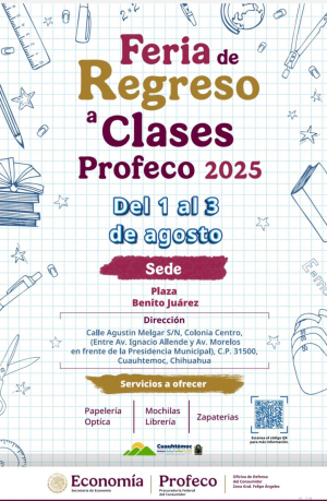 Aproveche, hoy inicia la feria de regreso a clases
