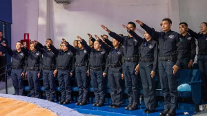 Fortalecen seguridad, se integran  22 nuevos oficiales de polic&iacute;a