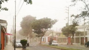 Con l&iacute;nea seca prev&eacute;n fin de semana con vientos