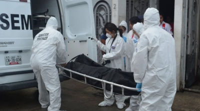 Fallece mujer en campo menonita, volcó su vehículo