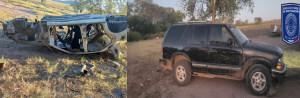 Recuperan en An&aacute;huac dos veh&iacute;culos con reporte de robo